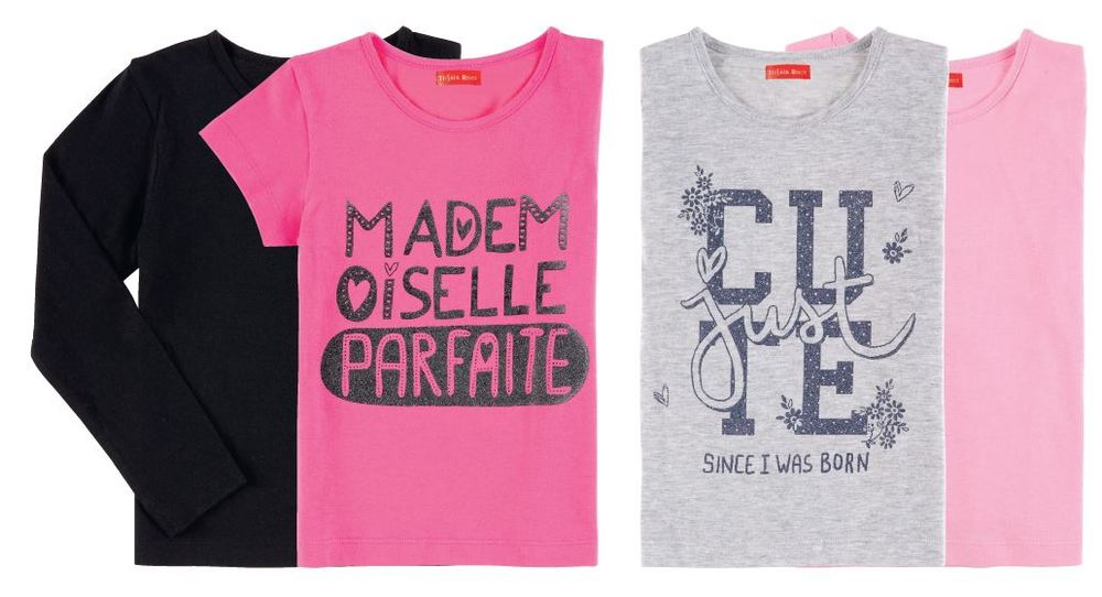 LOT DE 2 TEE-SHIRTS 