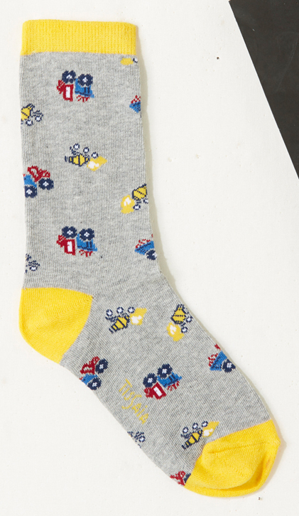 LOT DE 3 PAIRES  DE CHAUSSETTES