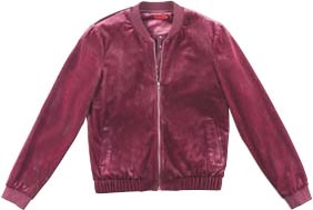 BLOUSON VELOURS