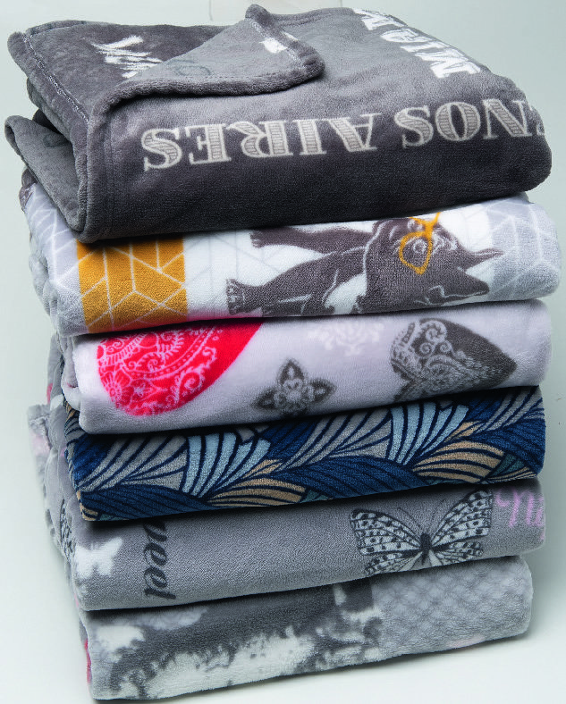 PLAID MICROFIBRE 130 X 150 CM