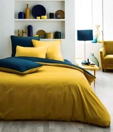 PARURE HOUSSE DE COUETTE 140 X 200 CM + 1 TAIE ...