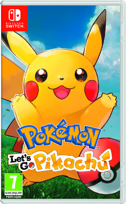  POKÉMON LET’S GO PIKACHU OU POKÉMON LET’S GO ÉVOLI SWITCH code EAN 3614703502111 