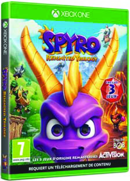  SPYRO REIGNITED TRILOGY code EAN 3614703503262 