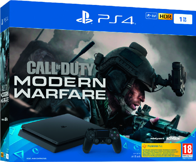 CONSOLE PS4 1TO CALL OF DUTY MODERN WARFARE + CASQUE CAMOUFLAGE 3614703506966 (3614703506966)