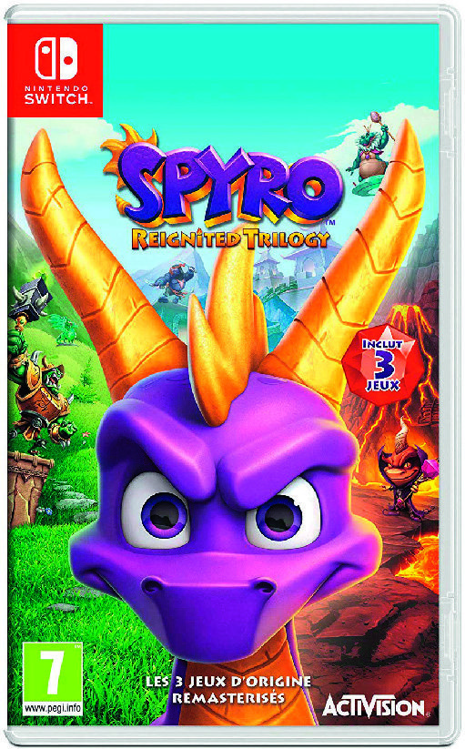  SPYRO : REIGNITED TRILOGY SWITCH code EAN 3614703507383 