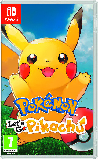  POKÉMON LET’S GO PIKACHU OU POKÉMON LET’S GO ÉVOLI SWITCH code EAN 3614703537618 