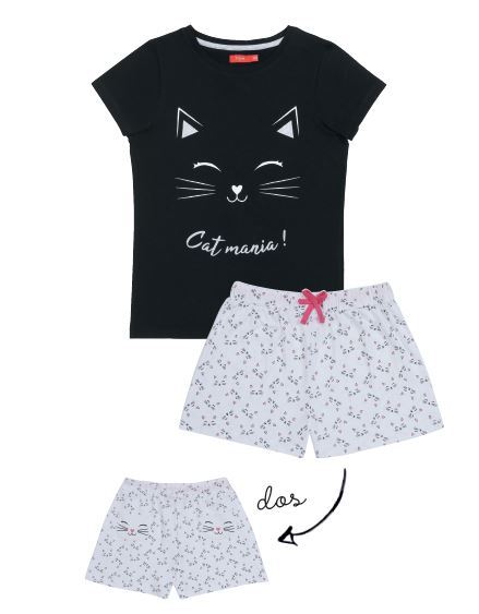 TISSAIA TEE-SHIRT OU SHORT DE NUIT JUNIOR code EAN 3614703853619 