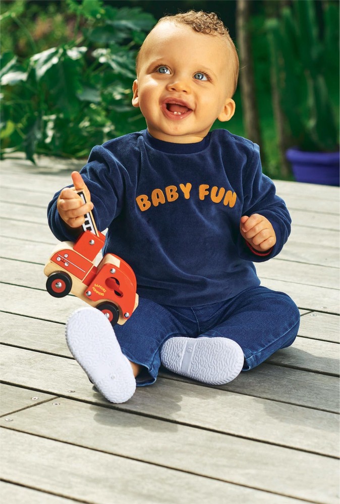 PANTALON TISSÉ BÉBÉ