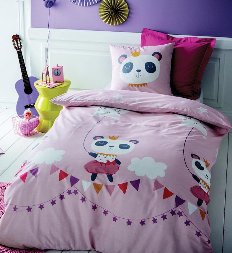 PARURE HOUSSE DE COUETTE 140 X 200 CM + 1 TAIE ...