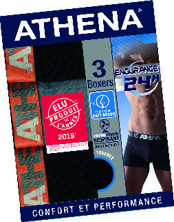 LOT DE 3 BOXERS “ATHENA” (1)