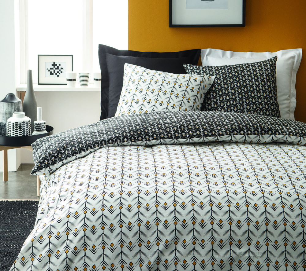 PARURE HOUSSE DE COUETTE 200 X 200 CM + 2 TAIES...