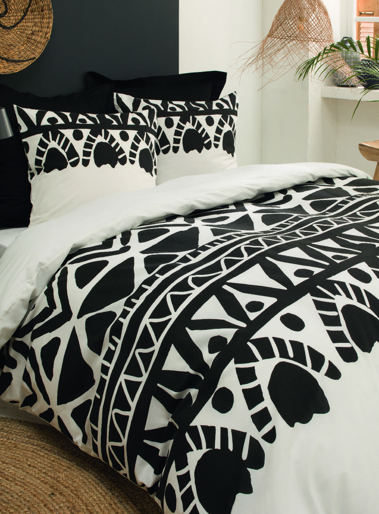 PARURE HOUSSE DE COUETTE 200 X 200 CM + 2 TAIES...