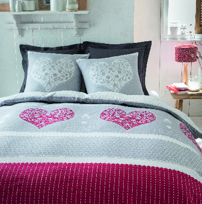 PARURE HOUSSE DE COUETTE FLANELLE 240 X 220 CM ...