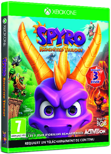  SÉLECTION DE JEUX CRASH BANDICOOT OU SPYRO code EAN 3614704998890 