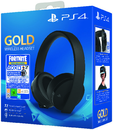  CASQUE SANS FIL NOIR & OR FORTNITE code EAN 3614705000608 