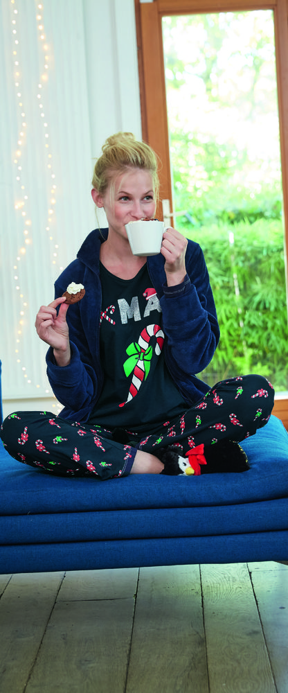 PYJAMA TROIS PIECES FEMME 