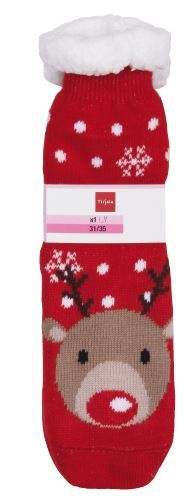 CHAUSSETTE CHAUDE ANTIDÉRAPANTE 