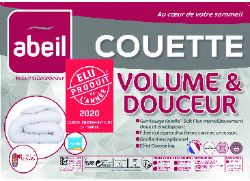 COUETTE VOLUME ET DOUCEUR 240 X 220 CM