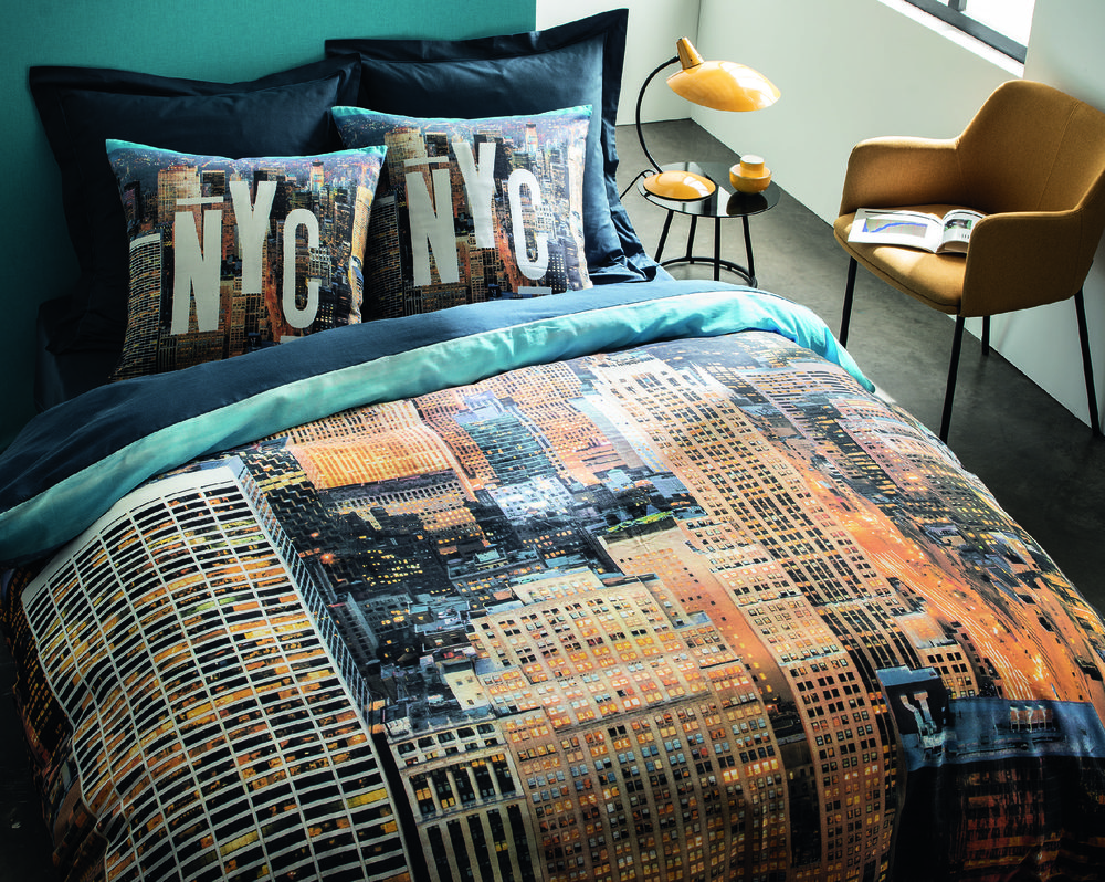 PARURE HOUSSE DE COUETTE 140 X 200 CM + 1 TAIE ...