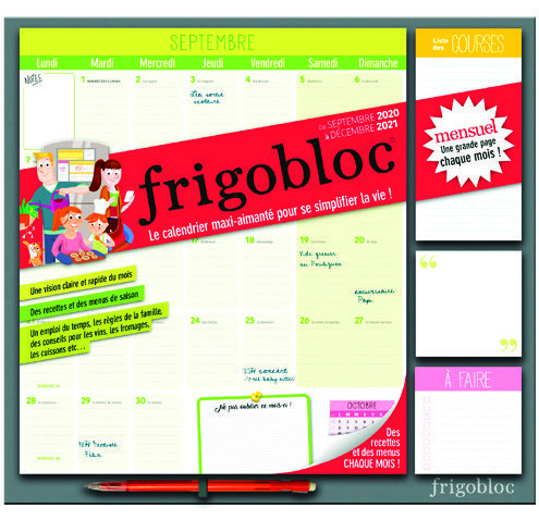 FRIGOBLOC HEBDOMADAIRE OU MENSUEL** 3614705629717 (3614705629717)