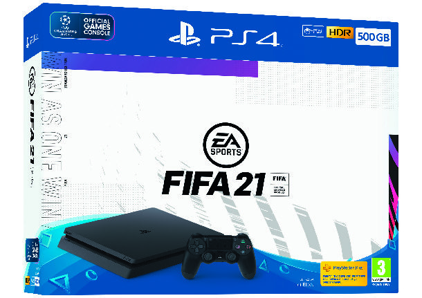 CONSOLE PS4 500GO FIFA 21(2) + THE LAST OF US PART II 3614705809348 