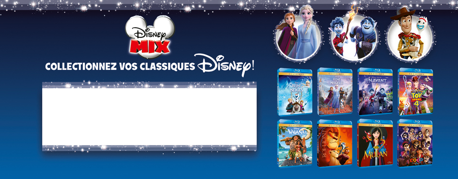 DisneyMix COLLECTIONNEZ VOS CLASSIQUES DISNEY code EAN 3614705842079 