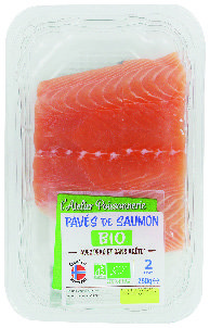 2 PAVÉS DE SAUMON BIO(6)*** "L'ATELIER POISSONNERIE" 3614705910617 