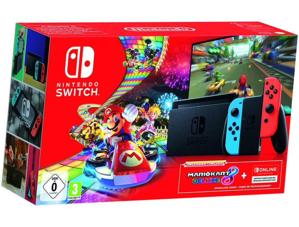  CONSOLE SWITCH MARIO KART 8 DELUXE code EAN 3614706069284 