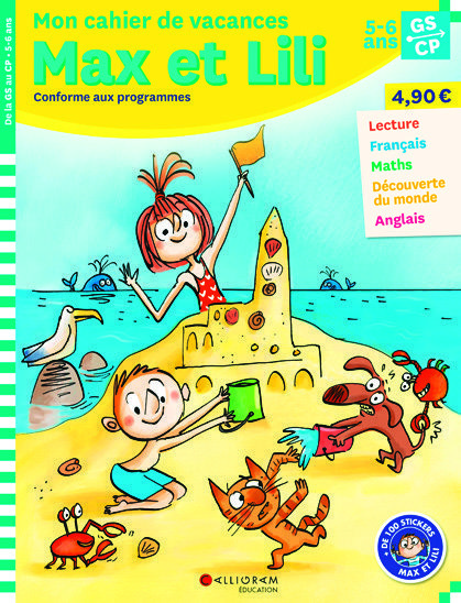  CAHIERS DE VACANCES MAX ET LILI * code EAN 3614706109607 