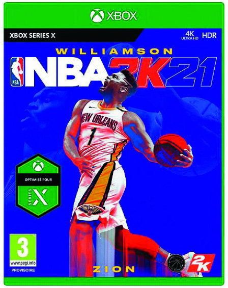  NBA 2K21 code EAN 3614706150036 