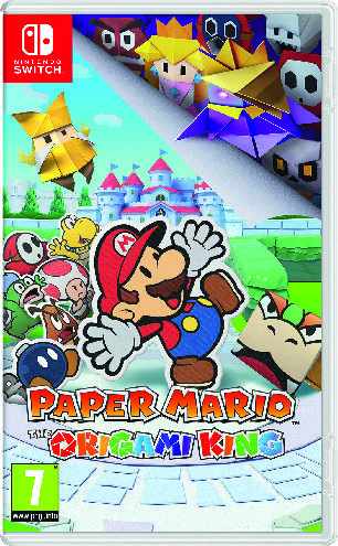 PAPER MARIO : THE ORIGAMI KING OU SUPER MARIO P...