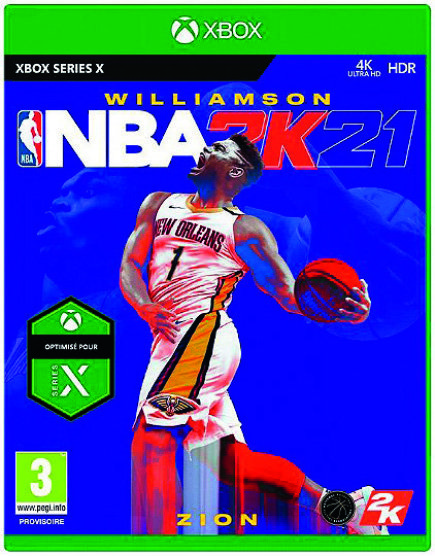 NBA 2K21 code EAN 3614706152924 