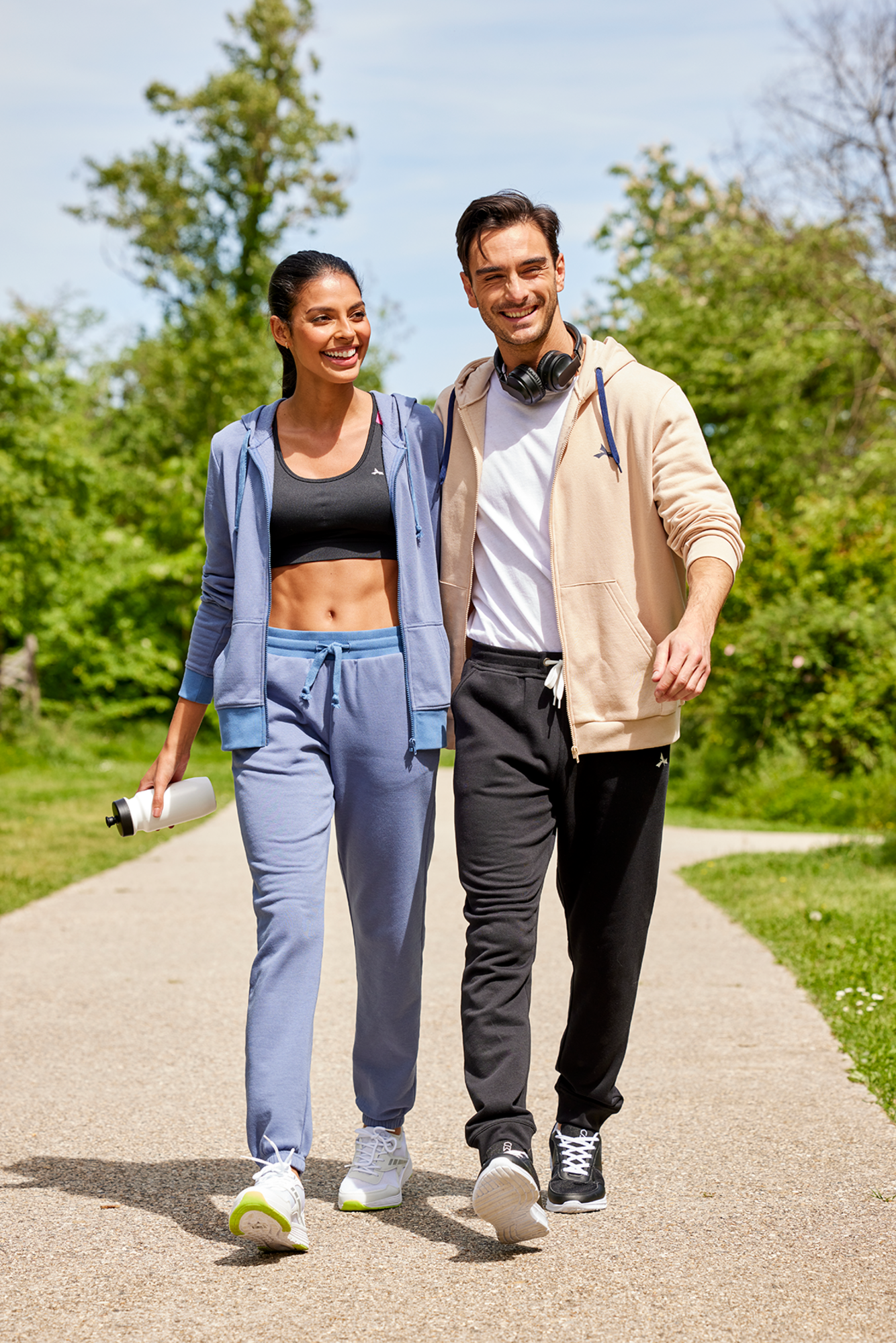 SWEAT ZIPPÉ OU PANTALON MOLLETON HOMME