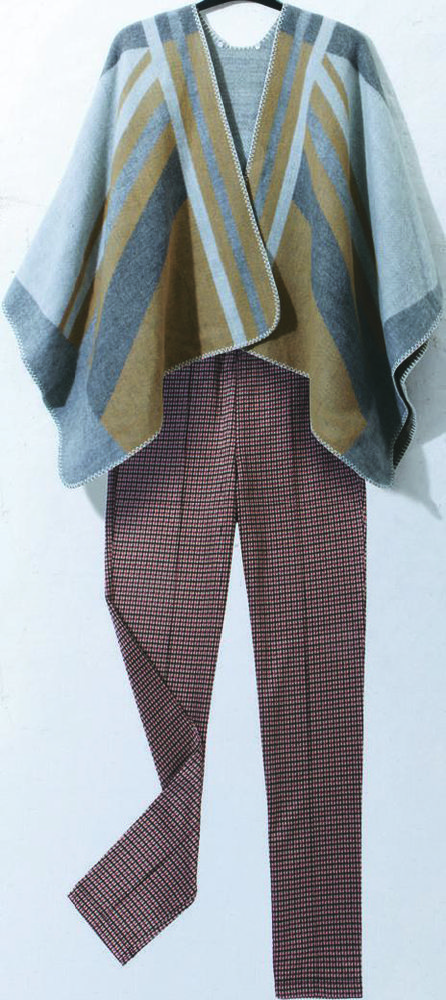 PONCHO FEMME “TISSAIA”