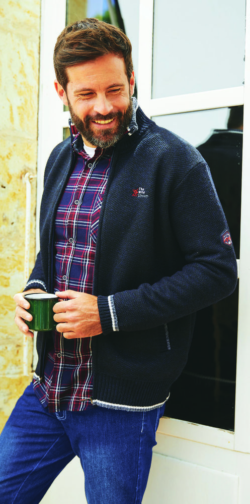 BLOUSON LAINAGE HOMME “TISSAIA”