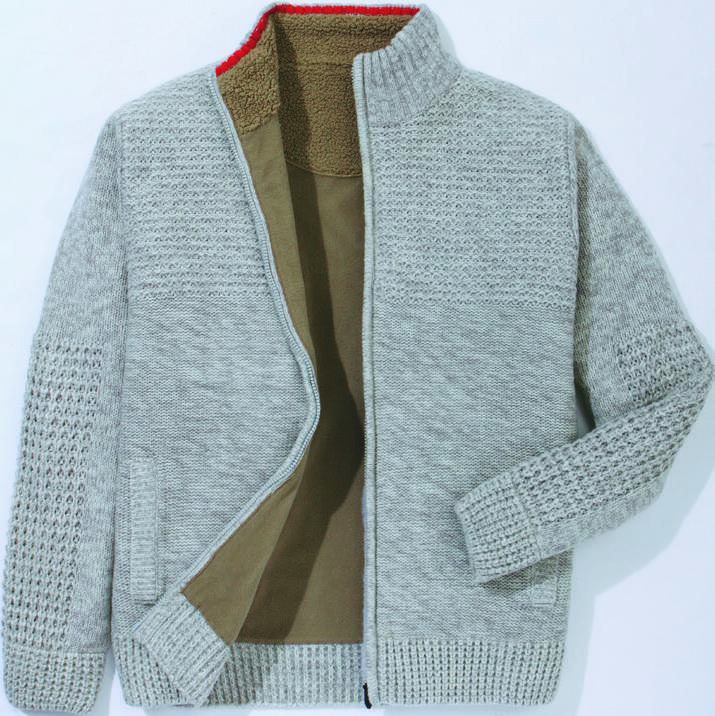 BLOUSON LAINAGE HOMME “TISSAIA”