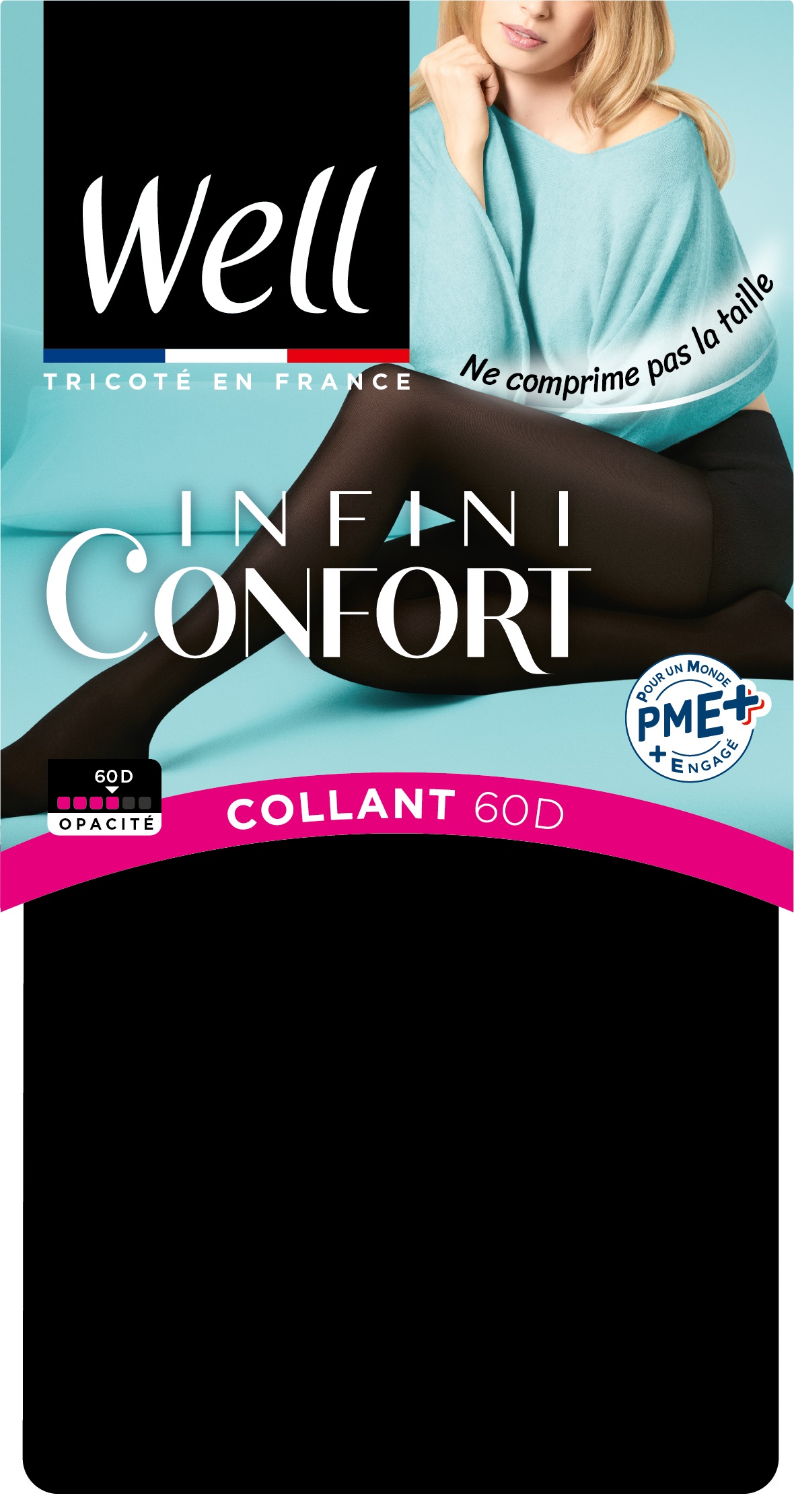 WELL COLLANT INFINI CONFORT OPAQUE PEG code EAN 3614707043344 