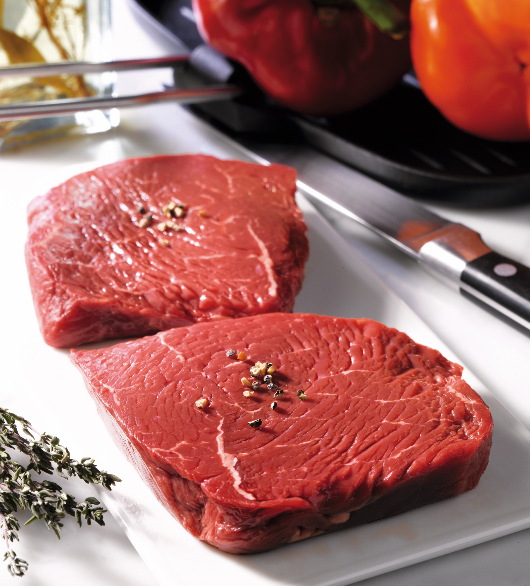  VIANDE BOVINE : RUMSTECK*** EN PAVE A GRILLER code EAN 3614707079220 