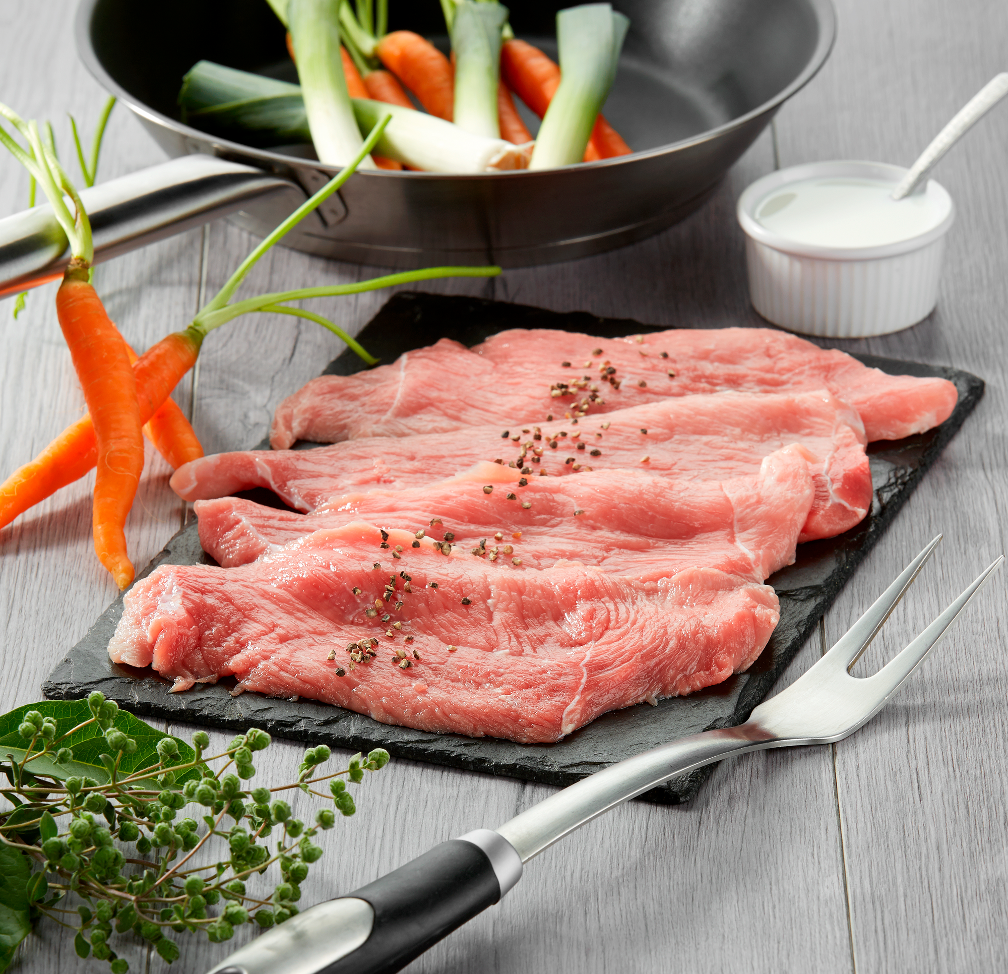  PORC : ESCALOPE DE JAMBON code EAN 3614707079367 