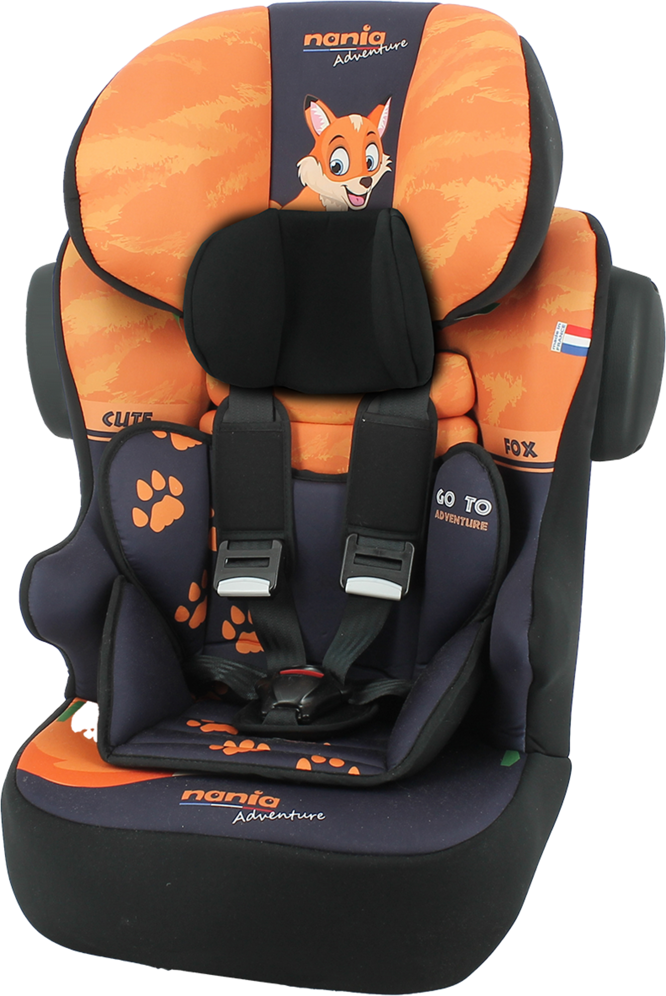 SIEGE AUTO RACE I ANIMALS DE 76 A 140 CM