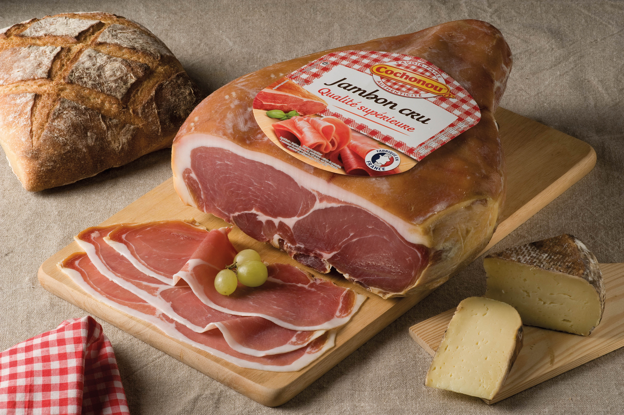 COCHONOU Jambon sec désossé code EAN 3614707415356 