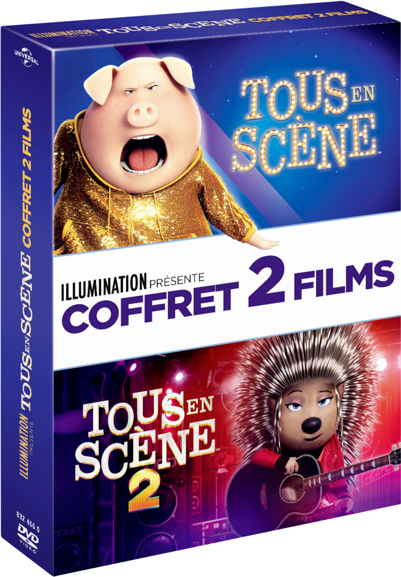  COFFRET 2 FILMS code EAN 3614707527530 