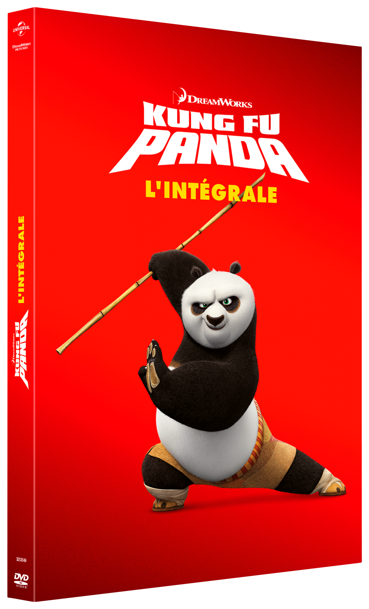  COFFRET KUNG FU PANDA 1 à 4 L'intégrale code EAN 3614707527547 