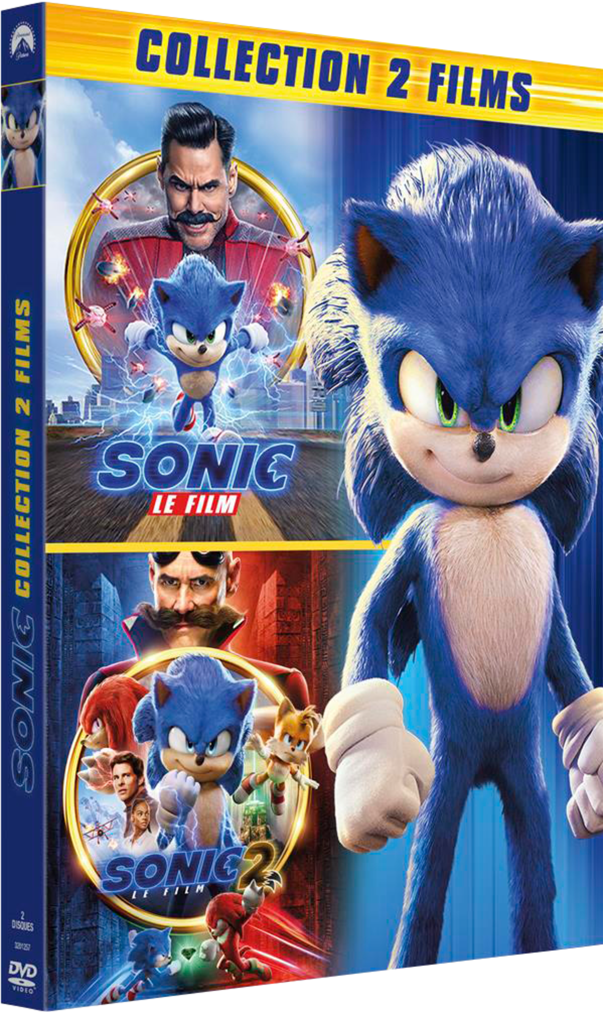  COFFRET SONIC 1+2 OU LA PAT'PATROUILLE LE FILM 1+2 code EAN 3614707527554 