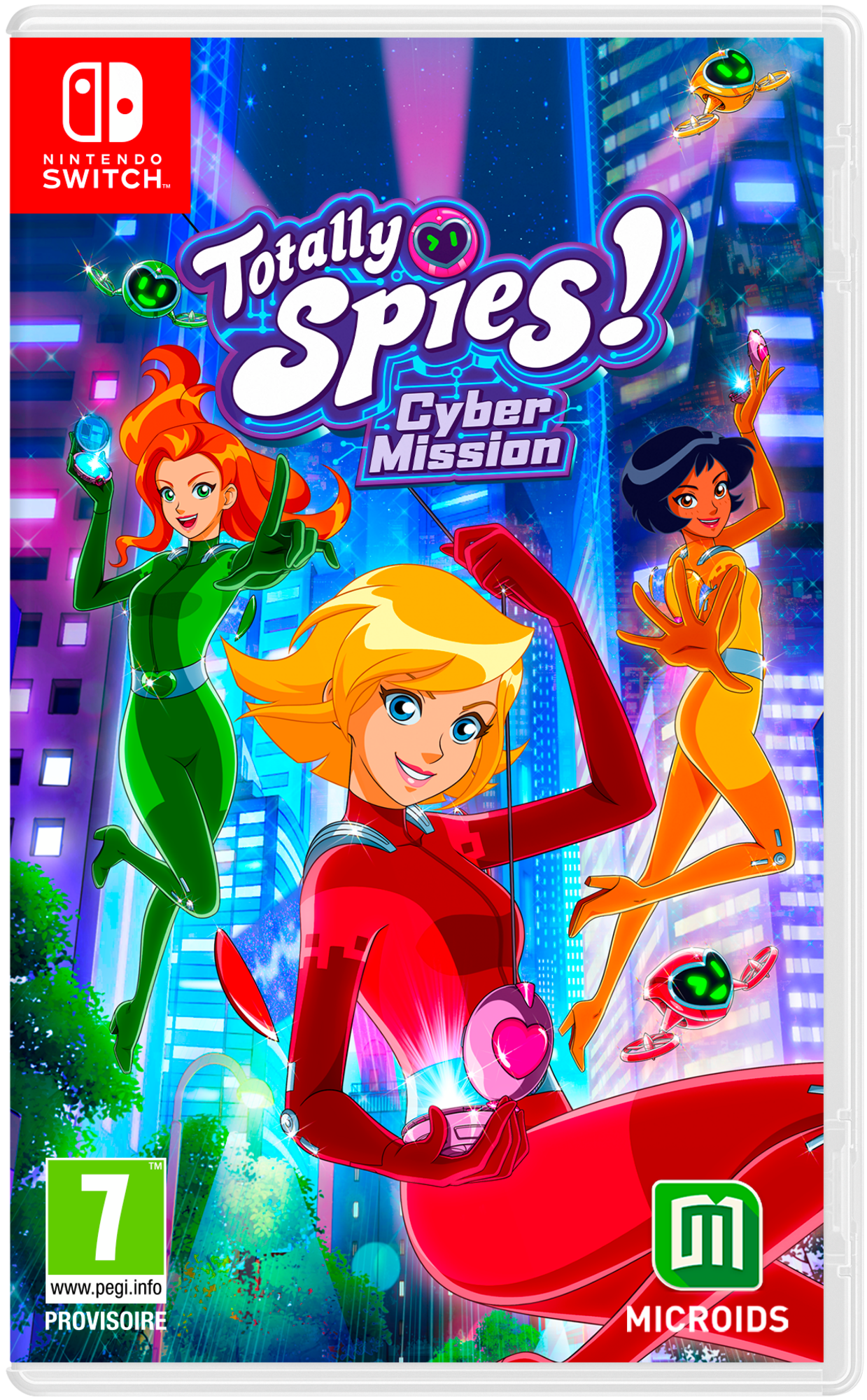  TOTALLY SPIES ! CYBER MISSION SWITCH code EAN 3614707528483 