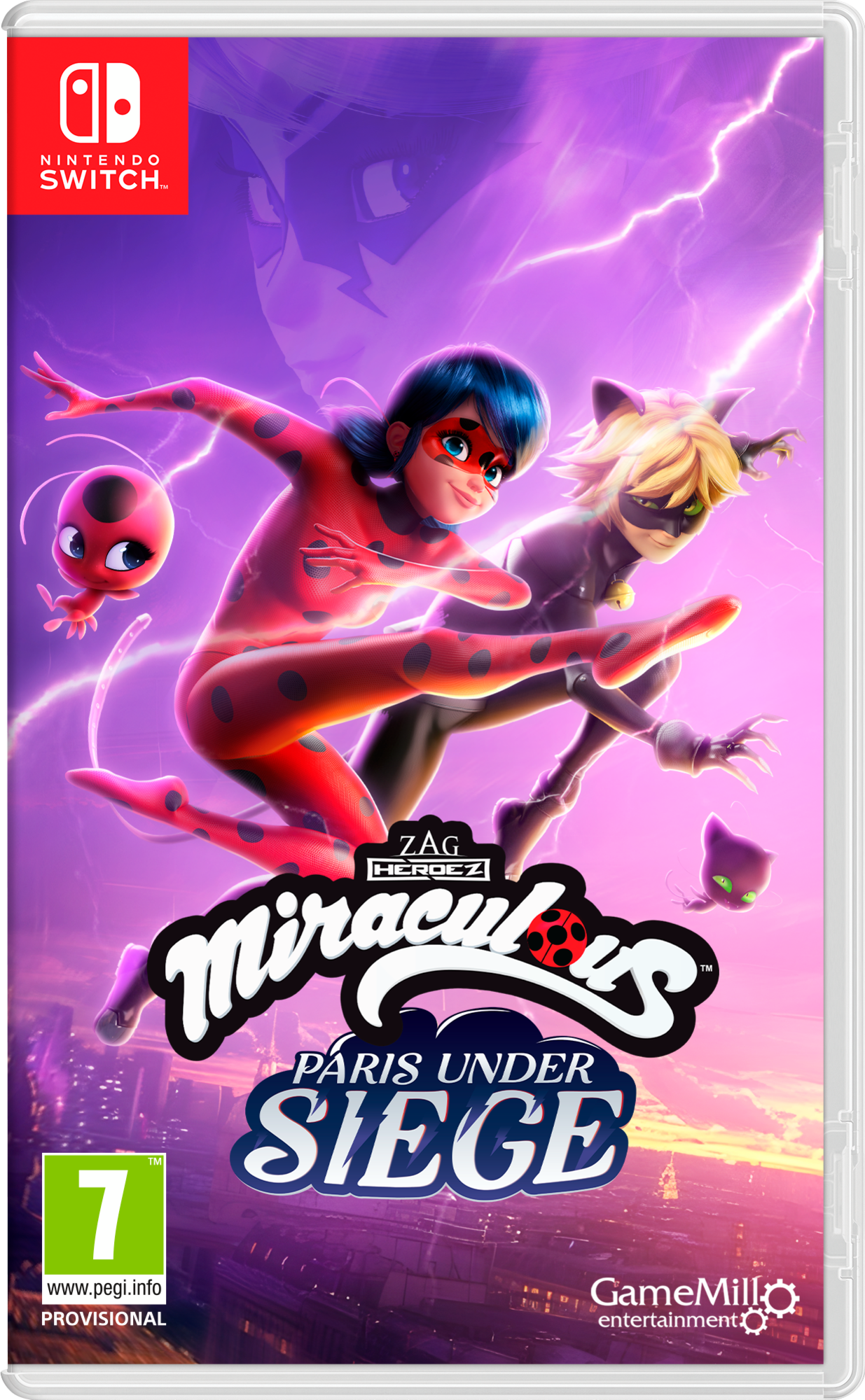  MIRACULOUS PARIS UNDER SIEGE SWITCH code EAN 3614707528667 