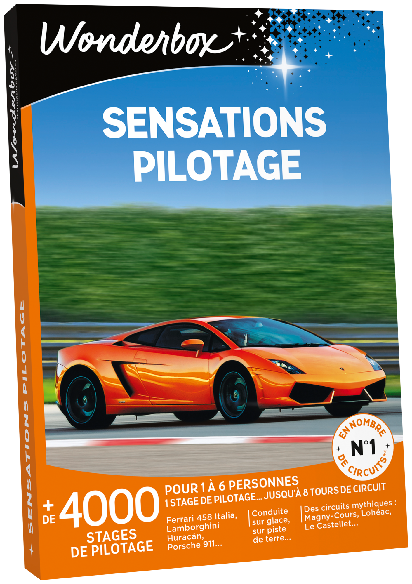  COFFRET SENSATION PILOTAGE OU MILLE ET UNE NUITS DE CHARME code EAN 3614707763624 