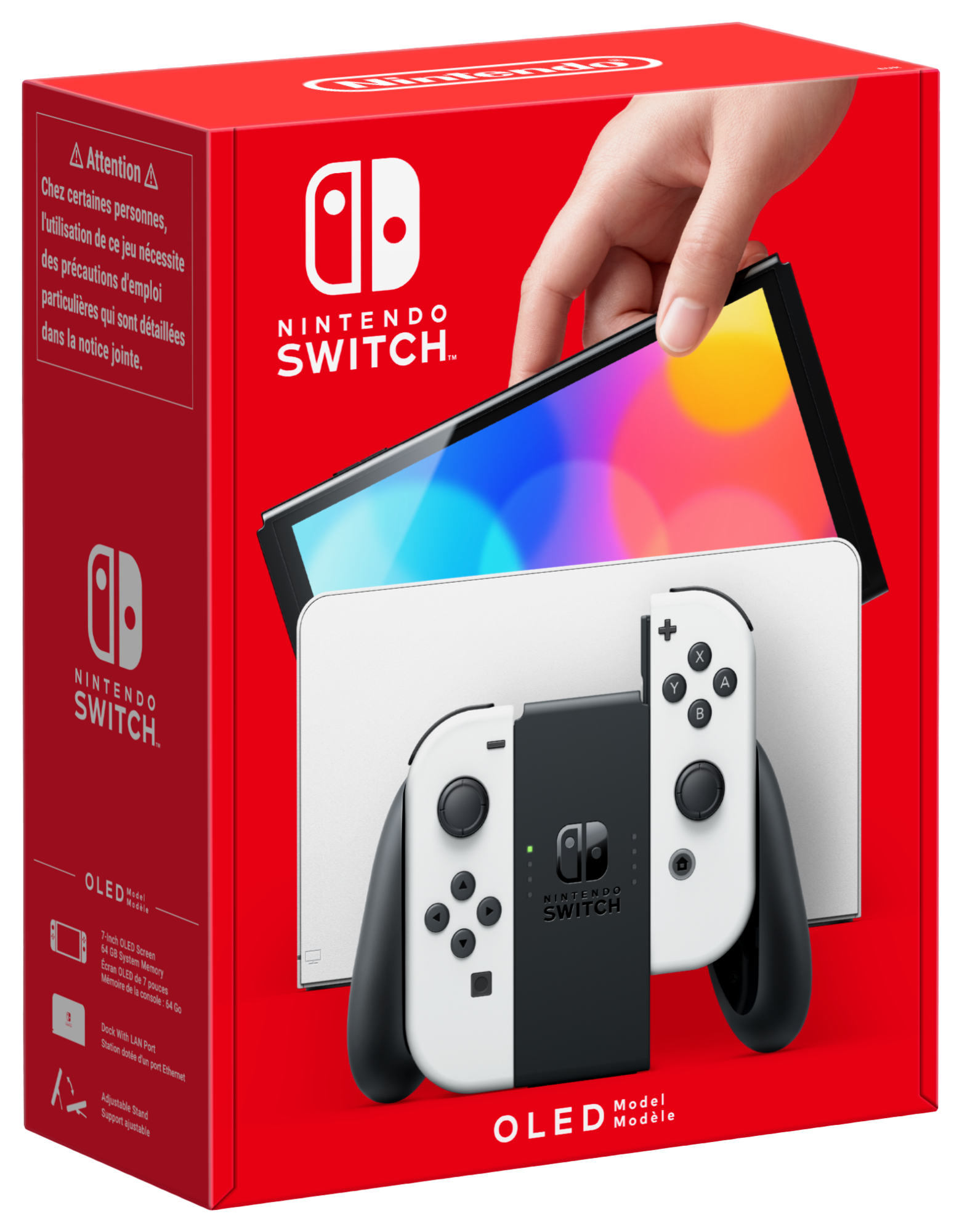  CONSOLE SWITCH (Modèle OLED) + 1 JEU AU CHOIX code EAN 3614707797230 