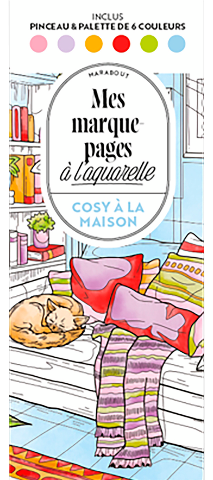  SÉLECTION MES MARQUE-PAGES À L'AQUARELLE  code EAN 3614707797506 