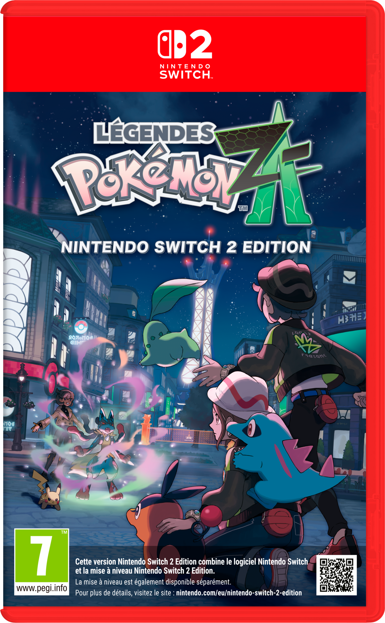  LÉGENDES POKÉMON : Z-A  code EAN 3614707944252 
